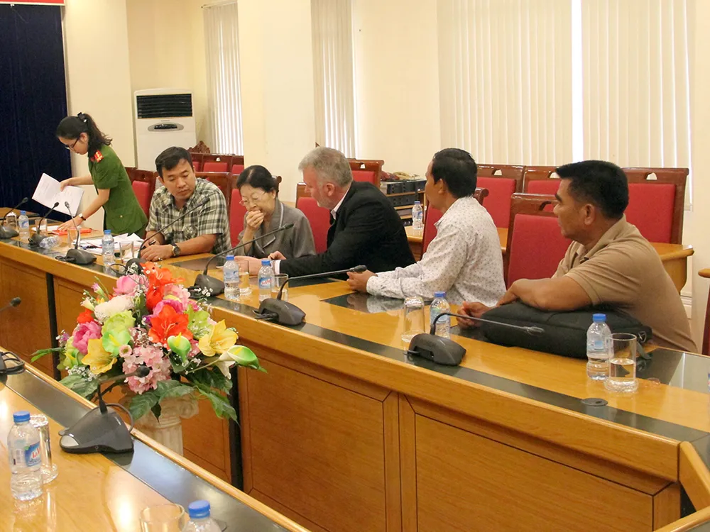 Cảnh sát Hoàng gia Campuchia đã có buổi làm việc với Cục Cảnh sát hình sự Bộ Công an văn phòng phía Nam vào ngày 9-12.